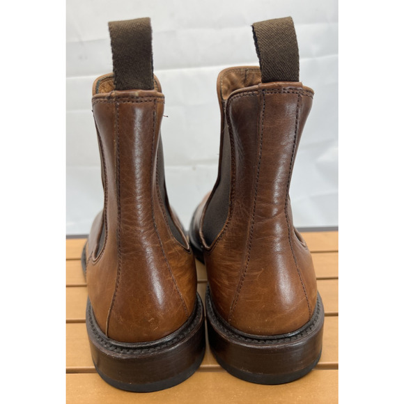 Frye Men’s Chelsea Boots Size 9.5D Cognac Leather 3480687-COG main image 4
